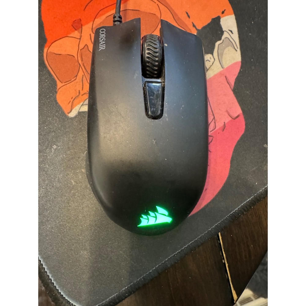 Corsair Harpoon RGB Wired Gaming Mouse‎ 6000 DPI Optical Sensor Black Tested